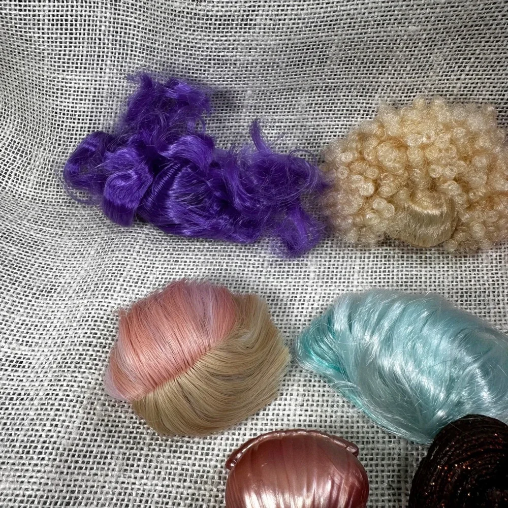 LOL Surprise Doll Hair Lot Wigs & Accessories Mixed Bundle Hairgoals Series 9pc
